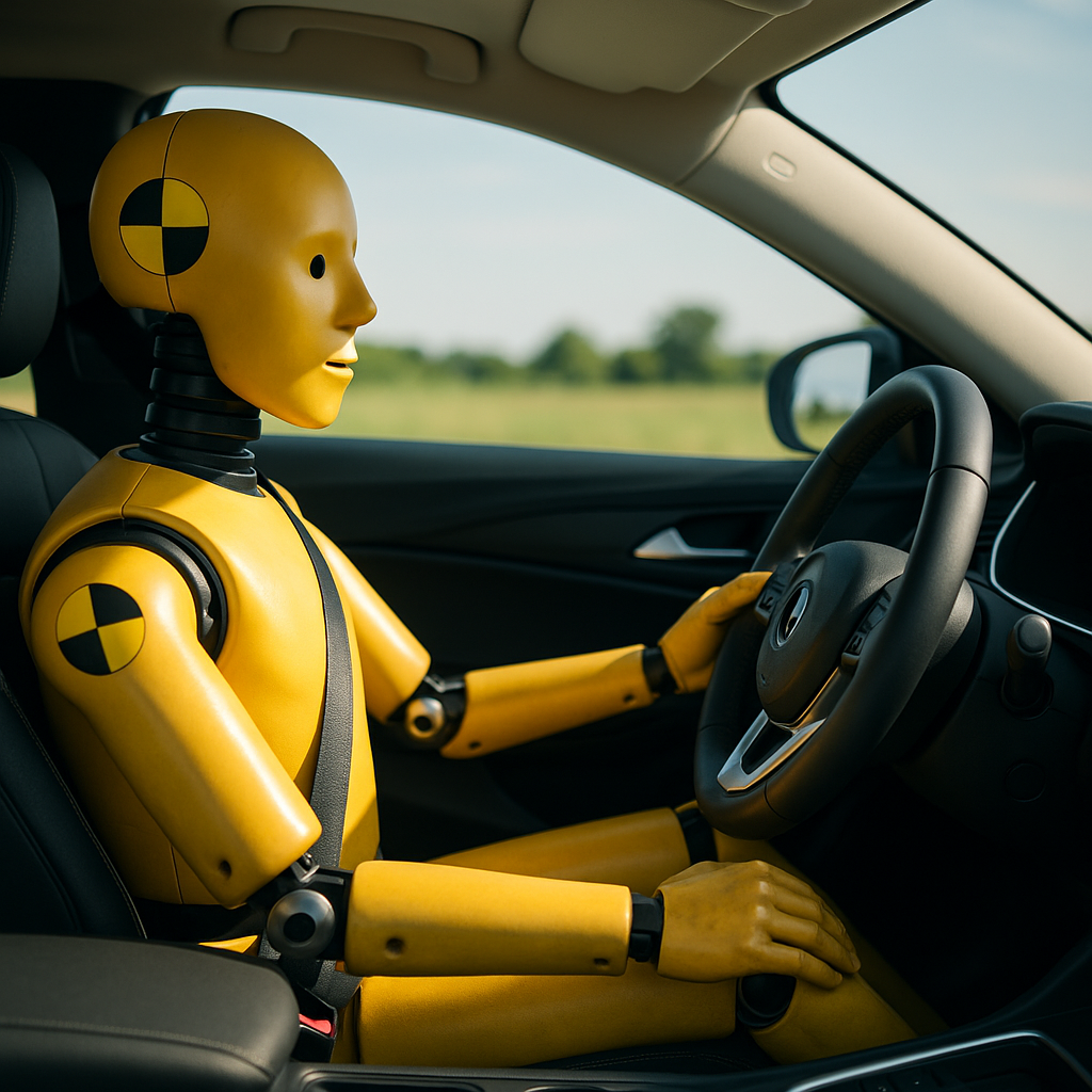 CRASH TEST DUMMIES BEHIND THE WHEEL OF SMART CARS?